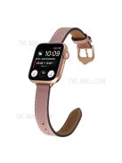 PU Leather Smart Watch Band Wrist Strap 14mm Width for Apple Watch Series 10 42mm / 9 8 7 41mm / 6 5 4 SE SE (2022) SE (2023) 40mm / 3 2 1 38mm - Style 19