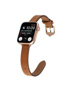 PU Leather Smart Watch Band Wrist Strap 14mm Width for Apple Watch Series 10 42mm / 9 8 7 41mm / 6 5 4 SE SE (2022) SE (2023) 40mm / 3 2 1 38mm - Style 22