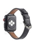 PU Leather Smart Watch Band Wrist Strap 14mm Width for Apple Watch Series 10 42mm / 9 8 7 41mm / 6 5 4 SE SE (2022) SE (2023) 40mm / 3 2 1 38mm - Style 6