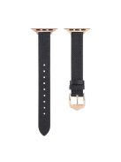 PU Leather Smart Watch Band Wrist Strap 14mm Width for Apple Watch Series 10 42mm / 9 8 7 41mm / 6 5 4 SE SE (2022) SE (2023) 40mm / 3 2 1 38mm - Style 9