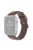 QIALINO Nappa Texture Genuine Leather Watch Strap Band for Apple Watch Series 9 / 8 / 7 41mm / 6 / 5 / 4 / SE (2023) / SE(2022) / SE 40mm / 3 / 2 / 1 38mm - Dark Brown