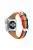 Rainbow Genuine Leather Strap Replace Band for Apple Watch Series 10 42mm / 9 8 7 41mm / 6 5 4 SE SE (2022) SE (2023) 40mm / 3 2 1 38mm