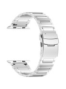 Replacement Band for Apple Watch Series 10 42mm / 9 8 7 41mm / Series 6 5 4 SE SE (2022) SE (2023) 40mm / 3 2 1 38mm Titanium Alloy Watch Strap - Silver