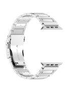 Replacement Band for Apple Watch Series 10 42mm / 9 8 7 41mm / Series 6 5 4 SE SE (2022) SE (2023) 40mm / 3 2 1 38mm Titanium Alloy Watch Strap - Silver