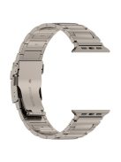 Replacement Band for Apple Watch Series 10 42mm / 9 8 7 41mm / Series 6 5 4 SE SE (2022) SE (2023) 40mm / 3 2 1 38mm Titanium Alloy Watch Strap - Titanium Grey