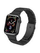 Resin Watchband for Apple Watch Series 10 46mm / Ultra 2 Ultra 49mm /  Series 9 8 7 45mm / 6 5 4 SE (2023) SE (2022) SE 44mm / 3 2 1 42mm Wrist Strap - Black Carbon Fiber