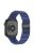 Resin Watchband for Apple Watch Series 10 46mm / Ultra 2 Ultra 49mm /  Series 9 8 7 45mm / 6 5 4 SE (2023) SE (2022) SE 44mm / 3 2 1 42mm Wrist Strap - Blue Carbon Fiber