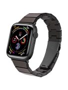 Resin Watchband for Apple Watch Series 10 46mm / Ultra 2 Ultra 49mm /  Series 9 8 7 45mm / 6 5 4 SE (2023) SE (2022) SE 44mm / 3 2 1 42mm Wrist Strap - Coffee Carbon Fiber