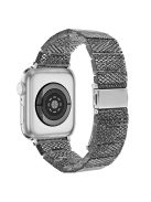 Resin Watchband for Apple Watch Series 10 46mm / Ultra 2 Ultra 49mm /  Series 9 8 7 45mm / 6 5 4 SE (2023) SE (2022) SE 44mm / 3 2 1 42mm Wrist Strap - Grey