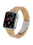 Resin Watchband for Apple Watch Series 10 46mm / Ultra 2 Ultra 49mm /  Series 9 8 7 45mm / 6 5 4 SE (2023) SE (2022) SE 44mm / 3 2 1 42mm Wrist Strap - Wood Color