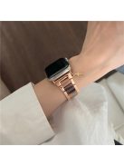 Resin+Zinc Alloy Strap for Apple Watch Series 10 42mm  /  Series 9 8 7 41mm  /  SE (2023) SE (2022) SE 6 5 4 40mm  /  3 2 1 38mm Band - Chocolate