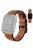 Retro Breathable Top Layer Cowhide Genuine Leather Strap Watch Band for Apple Watch Ultra 49mm / Ultra 2 49mm / Series 9 45mm / SE (2023) 44mm / Series 8 45mm / 7 45mm / 6 / 5 / 4 / SE 44mm / SE (2022) 44mm / 3 / 2 / 1 42mm - Brown