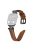 Rhinestone Band for Apple Watch Series 10 42mm / 9 8 7 41mm / SE (2023) SE (2022) SE 6 5 4 40mm / 3 2 1 38mm Black Buckle Watch Strap - Brown