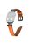 Rhinestone Band for Apple Watch Series 10 42mm / 9 8 7 41mm / SE (2023) SE (2022) SE 6 5 4 40mm / 3 2 1 38mm Black Buckle Watch Strap - Orange