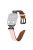 Rhinestone Band for Apple Watch Series 10 42mm / 9 8 7 41mm / SE (2023) SE (2022) SE 6 5 4 40mm / 3 2 1 38mm Black Buckle Watch Strap - Pink