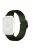 Rhombus Sport Nylon Strap Adjustable Elastic Watchband Bracelet for Apple Watch Series 10 42mm / 9 8 7 41mm / 6 5 4 SE SE (2022) SE (2023) 40mm / 3 2 1 38mm - Green