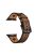 Rivet Decor Top Layer Genuine Leather Watch Strap Replacement for Apple Watch Series 10 46mm / Ultra 2 Ultra 49mm / 9 8 7 45mm / SE (2023) SE (2022) SE 6 5 4 44mm / 3 2 1 42mm - Crazy Horse Brown