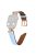 Rose Gold Buckle Strap for Apple Watch Series 10 42mm / 9 8 7 41mm / SE (2023) SE (2022) SE 6 5 4 40mm / 3 2 1 38mm Watch Band - Blue