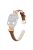 Rose Gold Buckle Strap for Apple Watch Series 10 42mm / 9 8 7 41mm / SE (2023) SE (2022) SE 6 5 4 40mm / 3 2 1 38mm Wrist Band - Brown