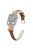 Rose Gold Buckle Watch Strap for Apple Watch Series 10 42mm / 9 8 7 41mm / SE (2023) SE (2022) SE 6 5 4 40mm / 3 2 1 38mm - Brown