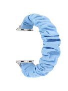 Scrunchie Hair Band Watch Strap for Apple Watch Series 10 42mm / 9 8 7 41mm / 6 5 4 SE SE (2022) SE (2023) 40mm / 3 2 1 38mm  - Blue