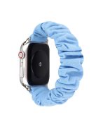 Scrunchie Hair Band Watch Strap for Apple Watch Series 10 42mm / 9 8 7 41mm / 6 5 4 SE SE (2022) SE (2023) 40mm / 3 2 1 38mm  - Blue