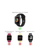 SHELLBOX Silicone Watch Band+Waterproof Cover for Apple Watch Series 3 / 2 42mm