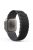 Silicone Band for Apple Watch 10 46mm / Ultra 2 / Ultra 49mm / 9 8 7 45mm / SE (2023) SE (2022) SE 6 5 4 44mm / 3 2 1 42mm Magnetic Strap - Black+Grey