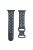 Silicone Band for Apple Watch Series 10 46mm / Ultra 2 Ultra 49mm /  Series 9 8 7 45mm / 6 5 4 SE (2023) SE (2022) SE 44mm / 3 2 1 42mm Pattern Watch Strap - Dark Blue