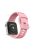 Silicone Smart Watch Band Adjustable Wrist Strap for Apple Watch Ultra 49mm / Ultra 2 49mm / Series 9 45mm / SE (2023) 44mm / Series 8 45mm / 7 45mm / Watch Series 6 / 5 / 4 / SE 44mm / SE (2022) 44mm / Watch Series 3 / 2 / 1 42mm - Pink