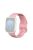 Silicone Smart Watch Replacement Strap for Apple Watch Series 10 42mm / 9 8 7 41mm / SE (2023) SE (2022) SE 6 5 4 40mm / 3 2 1 38mm - Pink