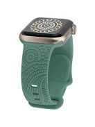 Silicone Strap for Apple Watch Series 10 42mm  /  9 8 7 41mm  /  SE (2023) SE (2022) SE 6 5 4 40mm  /  3 2 1 38mm - Green