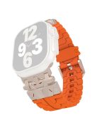 Silicone Strap for Apple Watch Series 10 42mm  /  9 8 7 41mm  /  SE (2023) SE (2022) SE 6 5 4 40mm  /  3 2 1 38mm - Orange