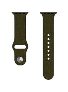 Silicone Strap for Apple Watch Series 10 42mm  /  9 8 7 41mm  /  SE (2023) SE (2022) SE 6 5 4 40mm  /  3 2 1 38mm - Rose Khaki