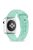 Silicone Strap for Apple Watch Series 10 42mm  /  9 8 7 41mm  /  SE (2023) SE (2022) SE 6 5 4 40mm  /  3 2 1 38mm - Sunflower Mint Green