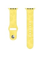 Silicone Strap for Apple Watch Series 10 42mm  /  9 8 7 41mm  /  SE (2023) SE (2022) SE 6 5 4 40mm  /  3 2 1 38mm - Sunflower Yellow