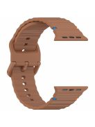 Silicone Strap for Apple Watch Series 10 42mm  /  Series 9 8 7 41mm  /  SE (2023) SE (2022) SE 6 5 4 40mm  /  3 2 1 38mm Band - Brown