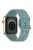 Silicone Strap for Apple Watch Series 10 42mm  /  Series 9 8 7 41mm  /  SE (2023) SE (2022) SE 6 5 4 40mm  /  3 2 1 38mm Band - Green