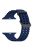 Silicone Strap for Apple Watch Series 10 46mm / Ultra 2 / Ultra 49mm / 9 8 7 45mm / SE (2023) SE (2022) SE 6 5 4 44mm / 3 2 1 42mm Ocean Band - Midnight Blue