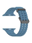 Silicone Strap for Apple Watch Series 10 46mm / Ultra 2 Ultra 49mm / Series 9 8 7 45mm / SE (2023) SE (2022) SE 6 5 4 44mm / 3 2 1 42mm - Blue