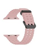 Silicone Strap for Apple Watch Series 10 46mm / Ultra 2 Ultra 49mm / Series 9 8 7 45mm / SE (2023) SE (2022) SE 6 5 4 44mm / 3 2 1 42mm - Pink