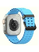 Silicone Strap for Apple Watch Series 10 46mm / Ultra 2 Ultra 49mm / Series 9 8 7 45mm / SE (2023) SE (2022) SE 6 5 4 44mm / 3 2 1 42mm - Sky Blue