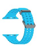 Silicone Strap for Apple Watch Series 10 46mm / Ultra 2 Ultra 49mm / Series 9 8 7 45mm / SE (2023) SE (2022) SE 6 5 4 44mm / 3 2 1 42mm - Sky Blue