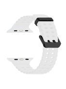 Silicone Strap for Apple Watch Series 10 46mm / Ultra 2 Ultra 49mm / Series 9 8 7 45mm / SE (2023) SE (2022) SE 6 5 4 44mm / 3 2 1 42mm - White