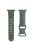 Silicone Watch Band for Apple Watch Series 10 42mm / 9 8 7 41mm / SE (2023) SE (2022) SE 6 5 4 40mm / 3 2 1 38mm , 8-shaped Buckle Pattern Strap - Green