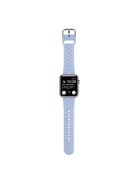 Silicone Watch Band for Apple Watch Series 10 46mm / Ultra 2 Ultra 49mm /  Series 9 8 7 45mm / 6 5 4 SE (2023) SE (2022) SE 44mm / 3 2 1 42mm , Hollow Replacement Strap - Baby Blue