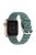 Silicone Watch Band for Apple Watch Series 10 46mm / Ultra 2 Ultra 49mm /  Series 9 8 7 45mm / 6 5 4 SE (2023) SE (2022) SE 44mm / 3 2 1 42mm , Hollow Replacement Strap - Green