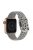 Silicone Watch Band for Apple Watch Series 10 46mm / Ultra 2 Ultra 49mm /  Series 9 8 7 45mm / 6 5 4 SE (2023) SE (2022) SE 44mm / 3 2 1 42mm , Hollow Replacement Strap - Grey