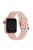 Silicone Watch Band for Apple Watch Series 10 46mm / Ultra 2 Ultra 49mm /  Series 9 8 7 45mm / 6 5 4 SE (2023) SE (2022) SE 44mm / 3 2 1 42mm , Hollow Replacement Strap - Light Pink