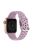 Silicone Watch Band for Apple Watch Series 10 46mm / Ultra 2 Ultra 49mm /  Series 9 8 7 45mm / 6 5 4 SE (2023) SE (2022) SE 44mm / 3 2 1 42mm , Hollow Replacement Strap - Light Purple